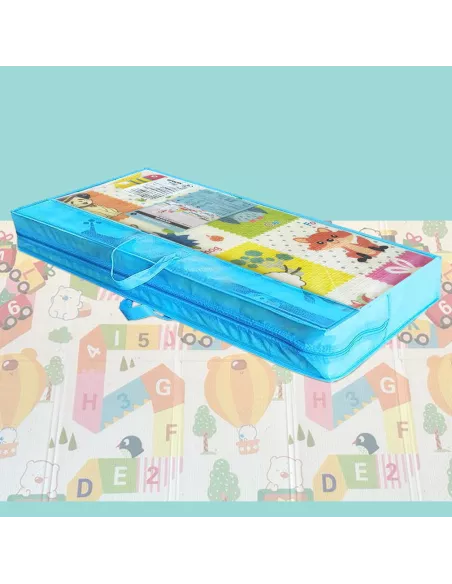 MATA PIANKOWA DWUSTRONNA SKŁADANA ALFABET DUŻA 150x200cm