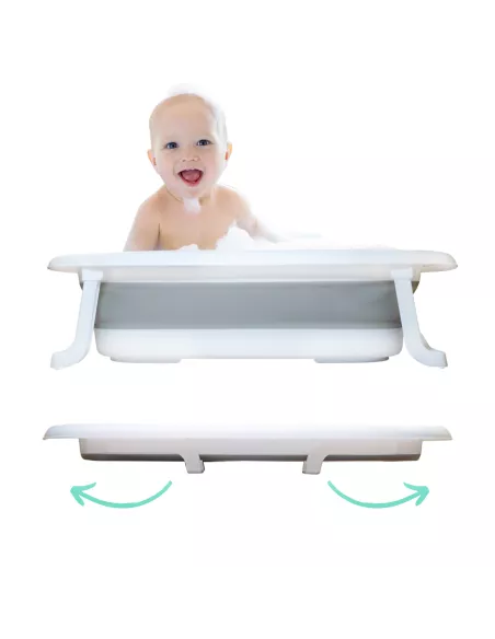 WANIENKA DLA DZIECI SKŁADANA NICEKIDS SILIKONOWA SZARA