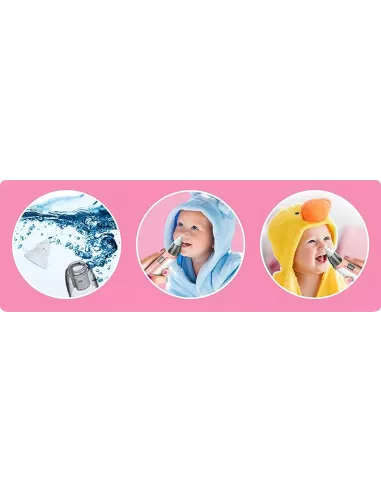 ASPIRATOR ELEKTRYCZNY DO NOSA NA KATAR ODCIĄGACZ RÓŻOWY