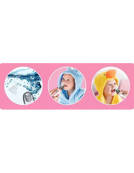 ASPIRATOR ELEKTRYCZNY DO NOSA NA KATAR ODCIĄGACZ RÓŻOWY