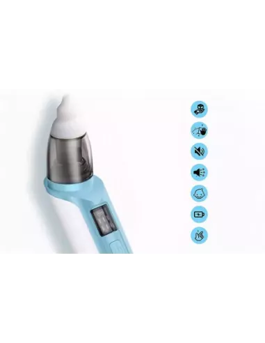 ASPIRATOR ELEKTRYCZNY DO NOSA NA KATAR ODCIĄGACZ NIEBIESKI