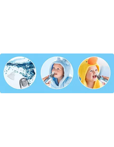 ASPIRATOR ELEKTRYCZNY DO NOSA NA KATAR ODCIĄGACZ NIEBIESKI