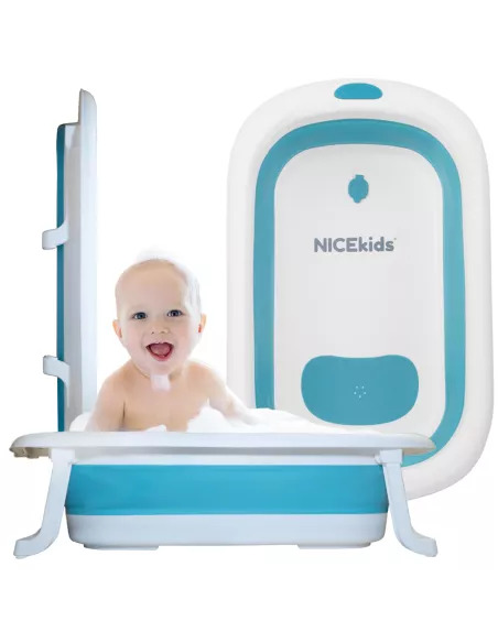 WANIENKA DLA DZIECI SKŁADANA NICEKIDS SILIKONOWA NIEBIESKA