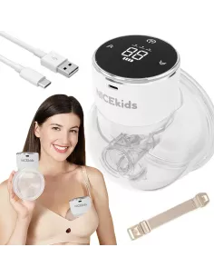 LAKTATOR ELEKTRYCZNY TRZYFAZOWY ODCIĄGACZ PRZENOŚNY NICEKIDS BPA FREE