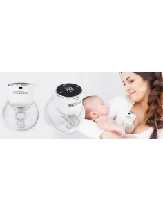 LAKTATOR ELEKTRYCZNY TRZYFAZOWY ODCIĄGACZ PRZENOŚNY NICEKIDS BPA FREE 2