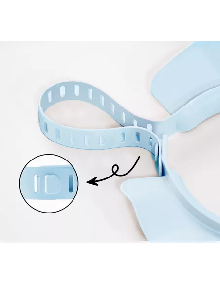 RONDO KĄPIELOWE NICEKIDS PREMIUM DASZEK DO MYCIA GŁOWY KĄPIEL DZIECI NIEBIESKI