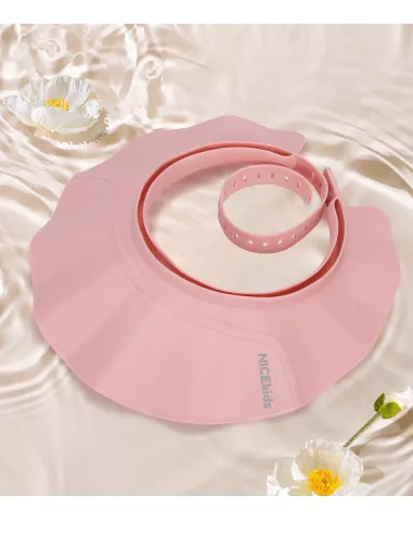 RONDO KĄPIELOWE NICEKIDS PREMIUM DASZEK DO MYCIA GŁOWY KĄPIEL DZIECI RÓŻOWY