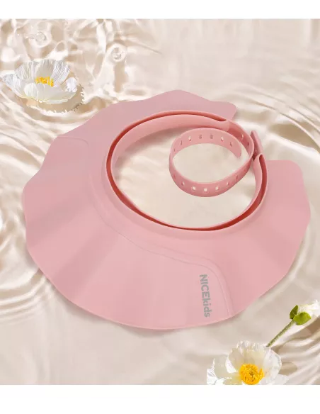 RONDO KĄPIELOWE NICEKIDS PREMIUM DASZEK DO MYCIA GŁOWY KĄPIEL DZIECI RÓŻOWY