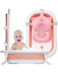 WANIENKA DLA DZIECI SKŁADANA NICEKIDS SILIKONOWA RÓŻOWA PODUSZKA