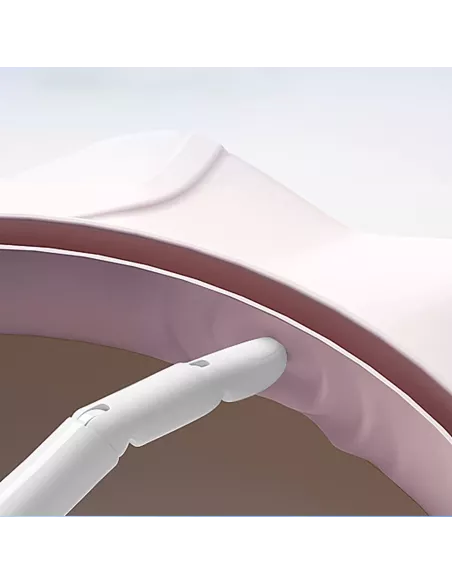 RONDO KĄPIELOWE NICEKIDS PREMIUM DASZEK DO MYCIA GŁOWY KĄPIEL DZIECI RÓŻOWY