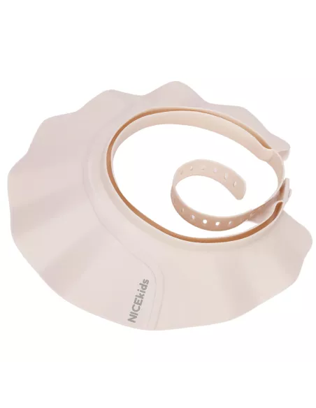 RONDO KĄPIELOWE NICEKIDS PREMIUM DASZEK DO MYCIA GŁOWY KĄPIEL DZIECI BEŻOWY