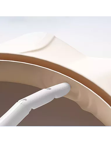 RONDO KĄPIELOWE NICEKIDS PREMIUM DASZEK DO MYCIA GŁOWY KĄPIEL DZIECI BEŻOWY