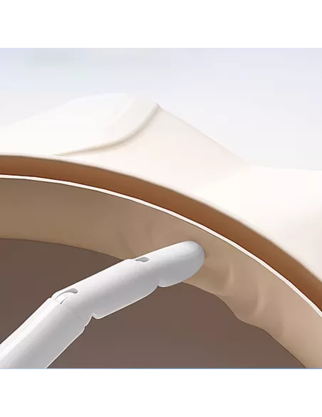 RONDO KĄPIELOWE NICEKIDS PREMIUM DASZEK DO MYCIA GŁOWY KĄPIEL DZIECI BEŻOWY